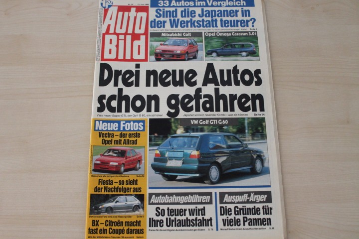 Deckblatt Auto Bild (24/1988)